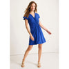 Tommy Bahama Women's Sophia Short Sleeve Short Dress - Mazarine Blue