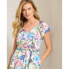 Tommy Bahama Women's Paradose Shores Short Sleeve Midi Dress - White