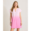 Tommy Bahama Women's Sunray Ombre Short Sleeve Short Dress - Cyber Light