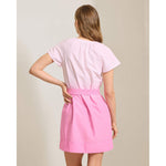 Tommy Bahama Women's Sunray Ombre Short Sleeve Short Dress - Cyber Light