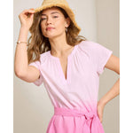 Tommy Bahama Women's Sunray Ombre Short Sleeve Short Dress - Cyber Light