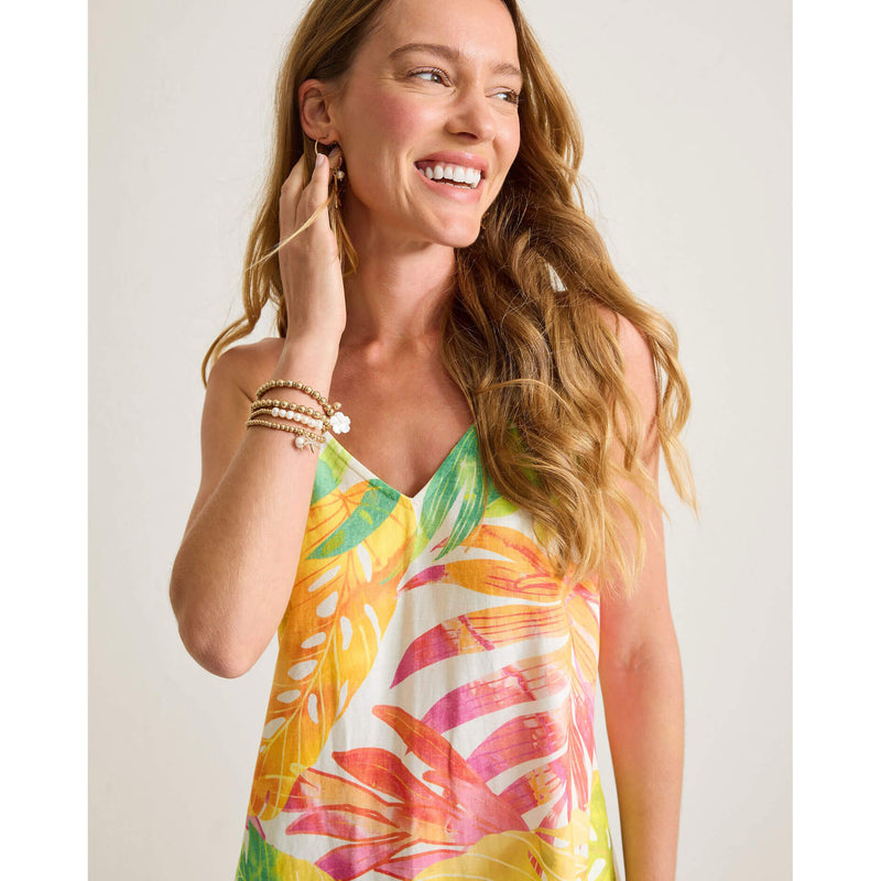 Tommy Bahama Women's Tropicana Isle Sleeveless Maxi Dress - White