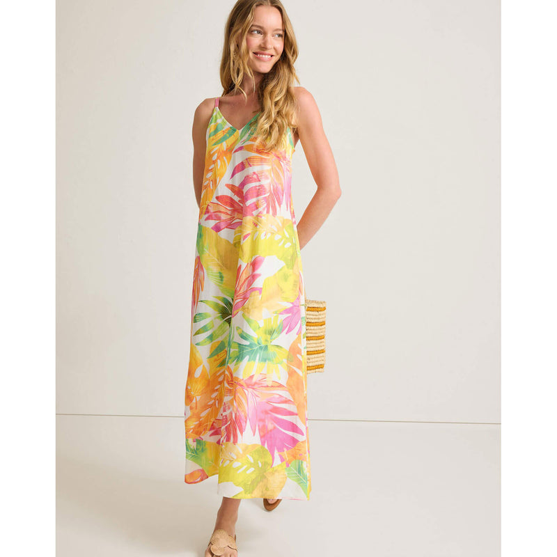 Tommy Bahama Women's Tropicana Isle Sleeveless Maxi Dress - White