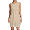 Tommy Bahama Women's Two Palms Embroidered Sleeveless Shift Linen Dress - Natural Linen