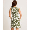 Tommy Bahama Women's Carmela Inlet Ikat Sleeveless Dress - Palm Verde