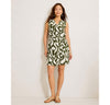 Tommy Bahama Women's Carmela Inlet Ikat Sleeveless Dress - Palm Verde