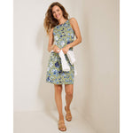 Tommy Bahama Women's Darcy Floral Flourish Sleeveless Dress - Dusty Thyme