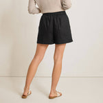 Tommy Bahama Women's Two Palms Easy Linen Shorts - Black