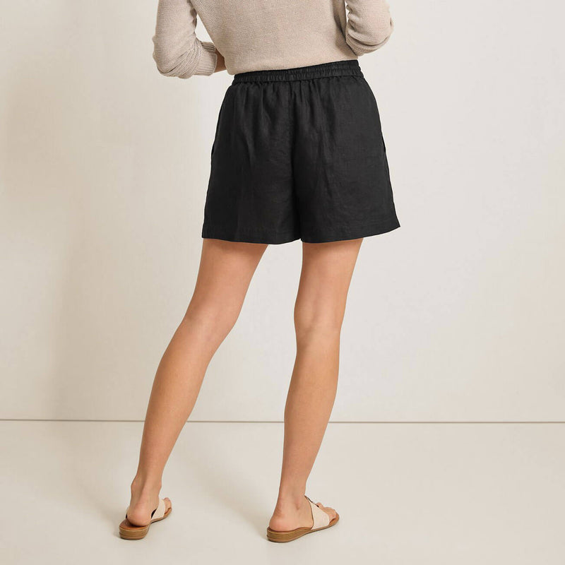 Tommy Bahama Women's Two Palms Easy Linen Shorts - Black