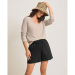 Tommy Bahama Women's Two Palms Easy Linen Shorts - Black
