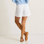 Tommy Bahama Women's Two Palms Easy Linen Shorts - White