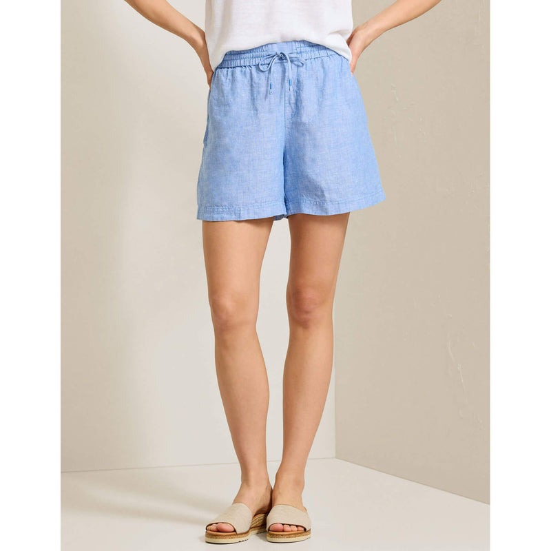 Tommy Bahama Women's Two Palms Easy Linen Shorts - Buccaneer Blue