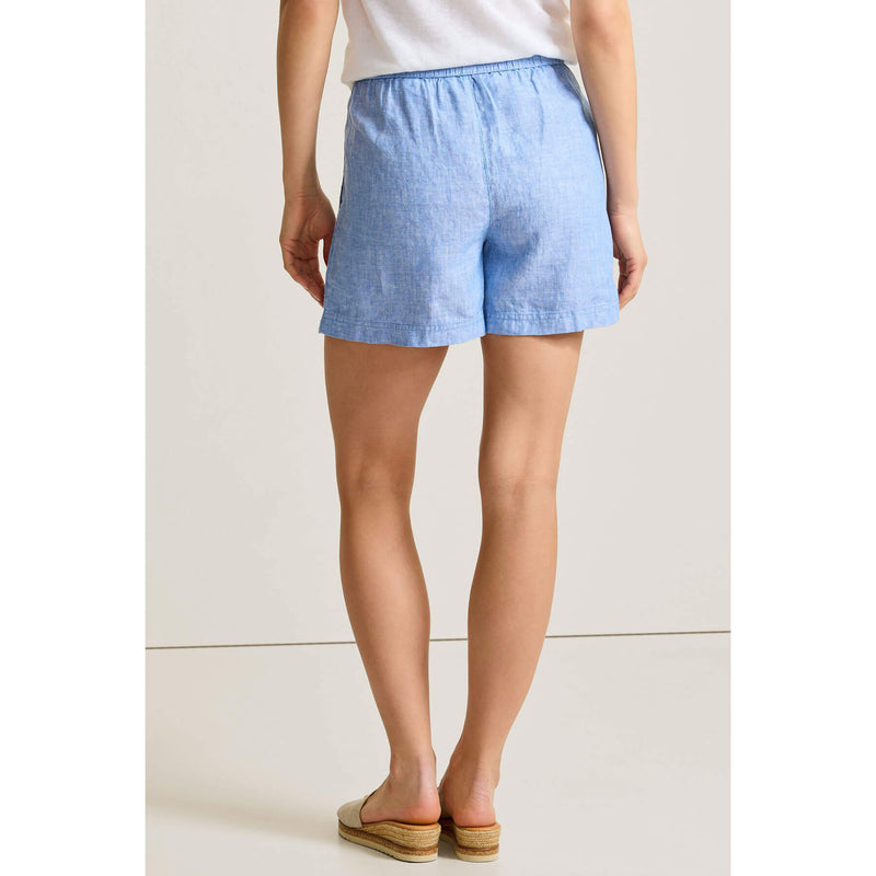 Tommy Bahama Women's Two Palms Easy Linen Shorts - Buccaneer Blue