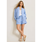 Tommy Bahama Women's Two Palms Easy Linen Shorts - Buccaneer Blue