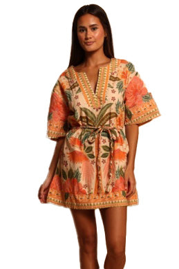 Shore Taylor Tunic Dress - Vibrant Toucans