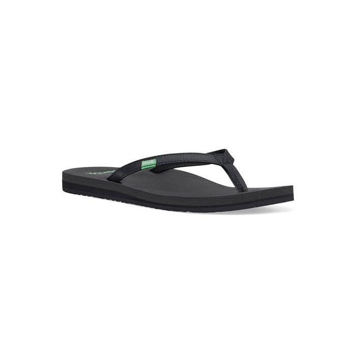 Sanuk Womens Yoga Joy Sandals - Black