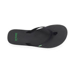 Sanuk Womens Yoga Joy Sandals - Black