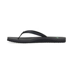 Sanuk Womens Yoga Joy Sandals - Black