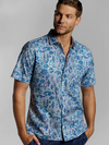 Tori Richard Men's Bountiful Cotton Lawn Camp Shirt - White
