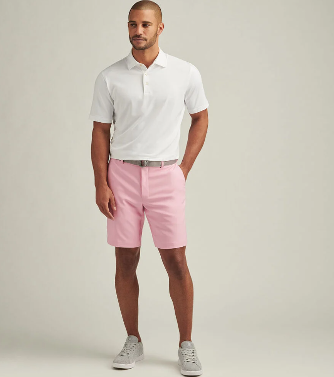 Peter Millar Men's 9-Inch Salem Performance Shorts - Pink Vale