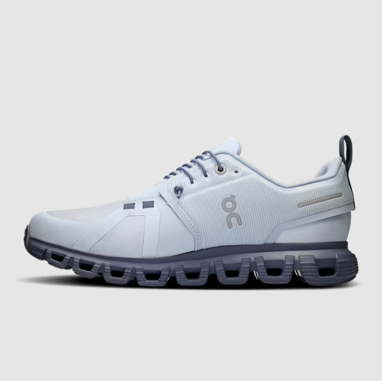 On Women's Cloud 6 Waterproof Shoes - Heather / Metal