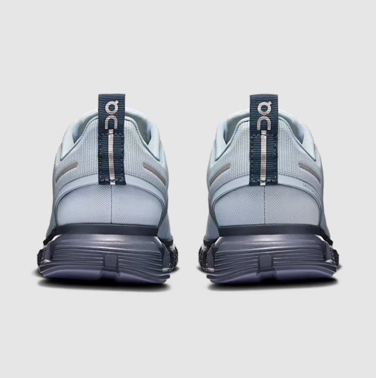 On Women's Cloud 6 Waterproof Shoes - Heather / Metal