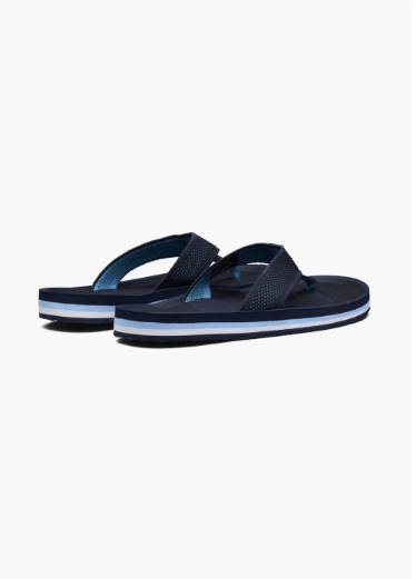 SWIMS Napoli Flip Flop Sandals - Navy/Spray Blue