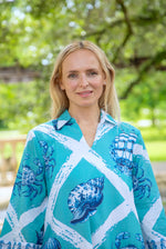 Islapayal Bergen Mini Dress - Treasure Island Turquoise