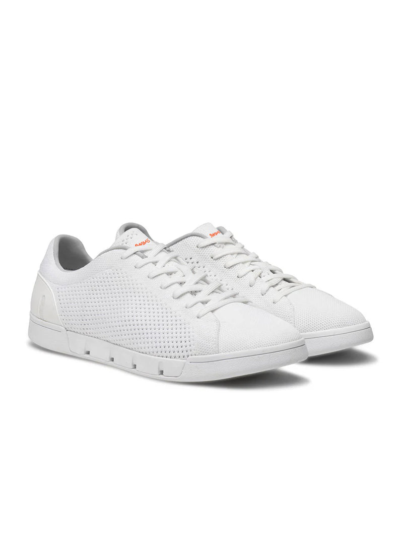 SWIMS Breeze Tennis Knit Sneakers - White