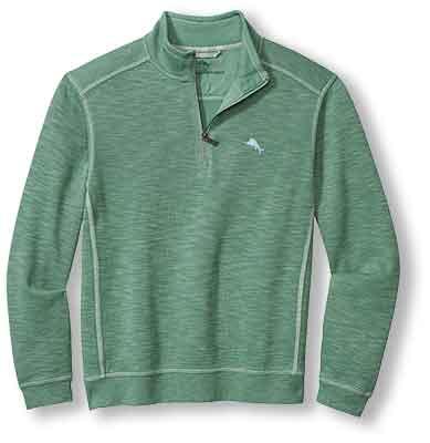 Tommy Bahama Tobago Bay Half Zip Sweater - Aruba