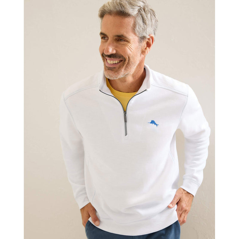 Tommy Bahama Tobago Bay Half Zip Sweater - White*