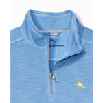 Tommy Bahama Tobago Bay Half Zip Sweater - Mountain Bluebell