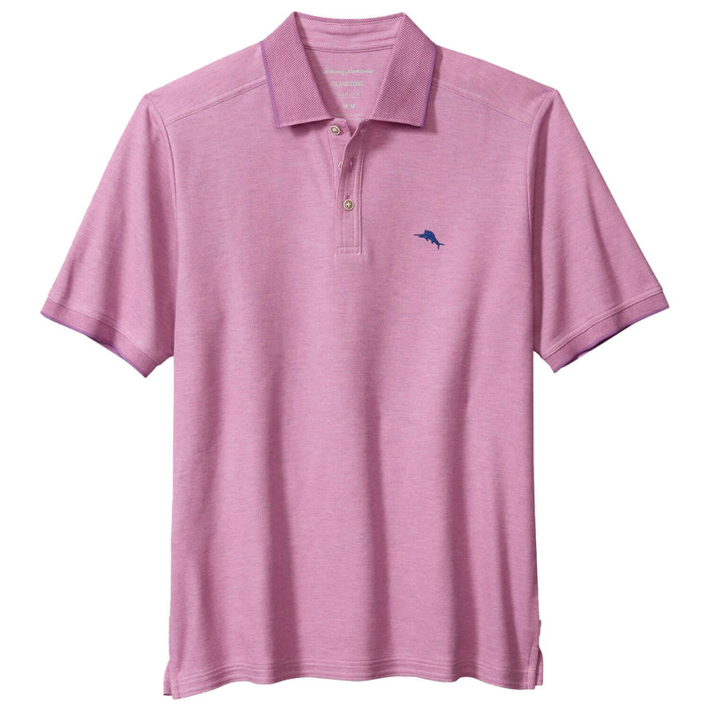 Tommy Bahama IslandZone Emfielder 2.0 Polo Shirt - Wi-Fi Berry Heather