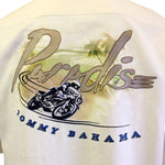 TBLV Tommy Bahama Mens Original Sample TB Paradise Camp Shirt - Continental
