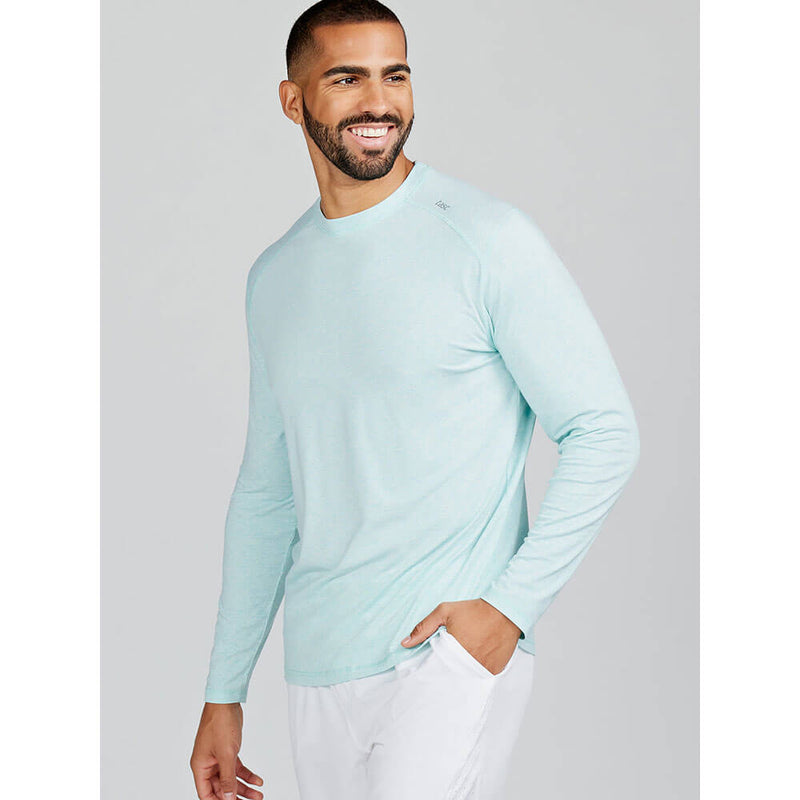 Tasc Carrolton Long Sleeve T-Shirt - Serene Heather