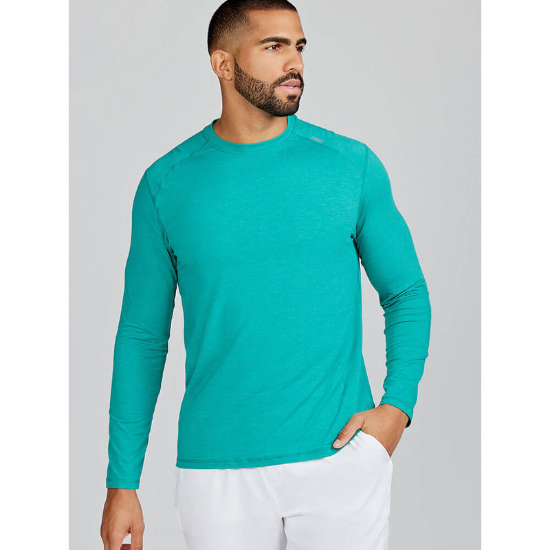 Tasc Carrolton Long Sleeve T-Shirt - Jade Heather