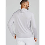 Tasc Carrolton Long Sleeve Hoodie T-Shirt - Silver