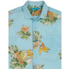 Tori Richard Hua Nui Cotton Pucket Lawn Camp Shirt - Blue