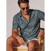Tori Richard Lineage Cotton Lawn Camp Shirt - Black