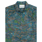 Tori Richard Fantasea Cotton Lawn Camp Shirt - Black