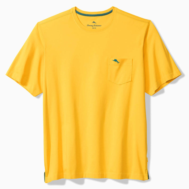 Tommy Bahama Men's New Bali Skyline Tee T-Shirt - Daffodil Daze