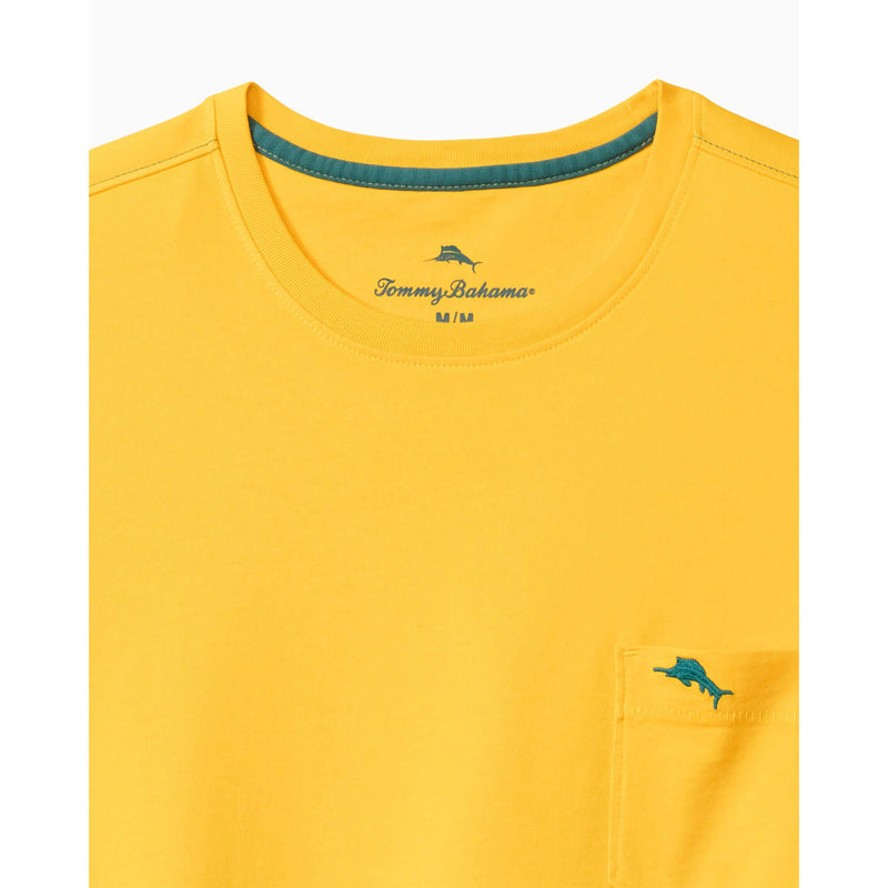 Tommy Bahama Men's New Bali Skyline Tee T-Shirt - Daffodil Daze