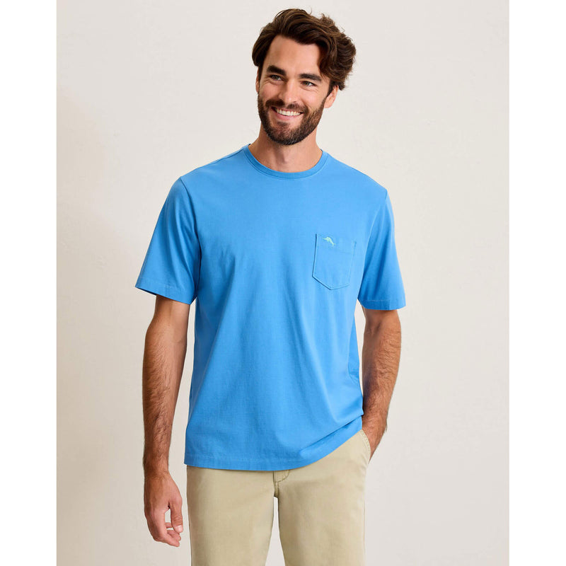Tommy Bahama Men's New Bali Skyline Tee T-Shirt - Med Blueberry