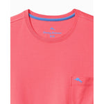 Tommy Bahama Men's New Bali Skyline Tee T-Shirt - Melon Berry