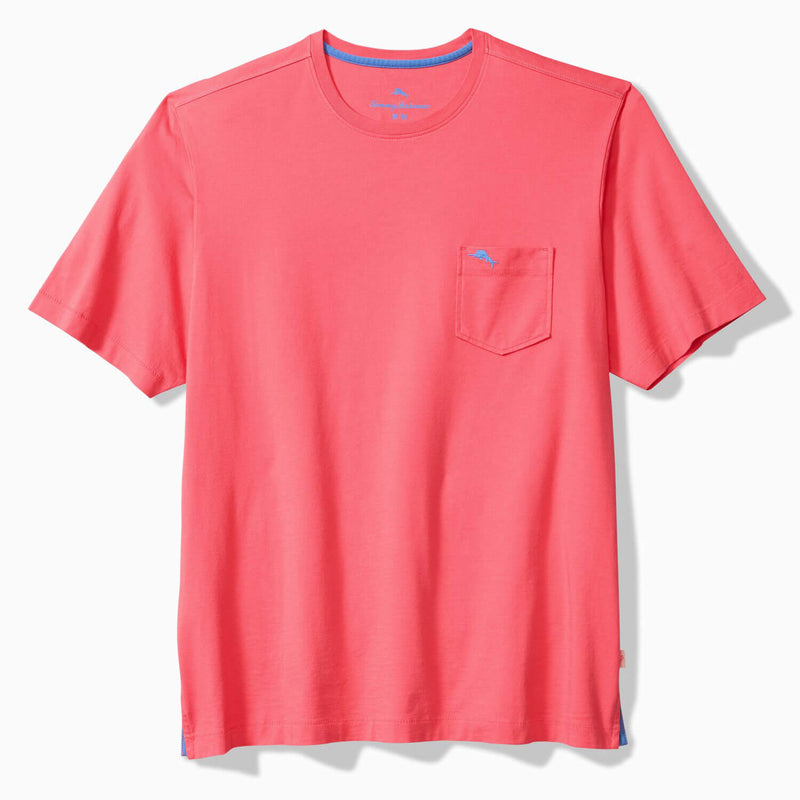 Tommy Bahama Men's New Bali Skyline Tee T-Shirt - Melon Berry