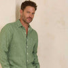 Tommy Bahama Sea Glass Breezer Linen Long Sleeve Shirt - Dusty Thyme