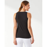 Tommy Bahama Women's New Barrier Bay Rib Tank Top - Black*