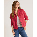 Tommy Bahama Women's Two Palms Raw Edge Linen Jacket - Deep Havana
