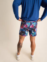 Chubbies The Galactic Odysseys Boxer Briefs - Black - Pattern Base (Plaids)