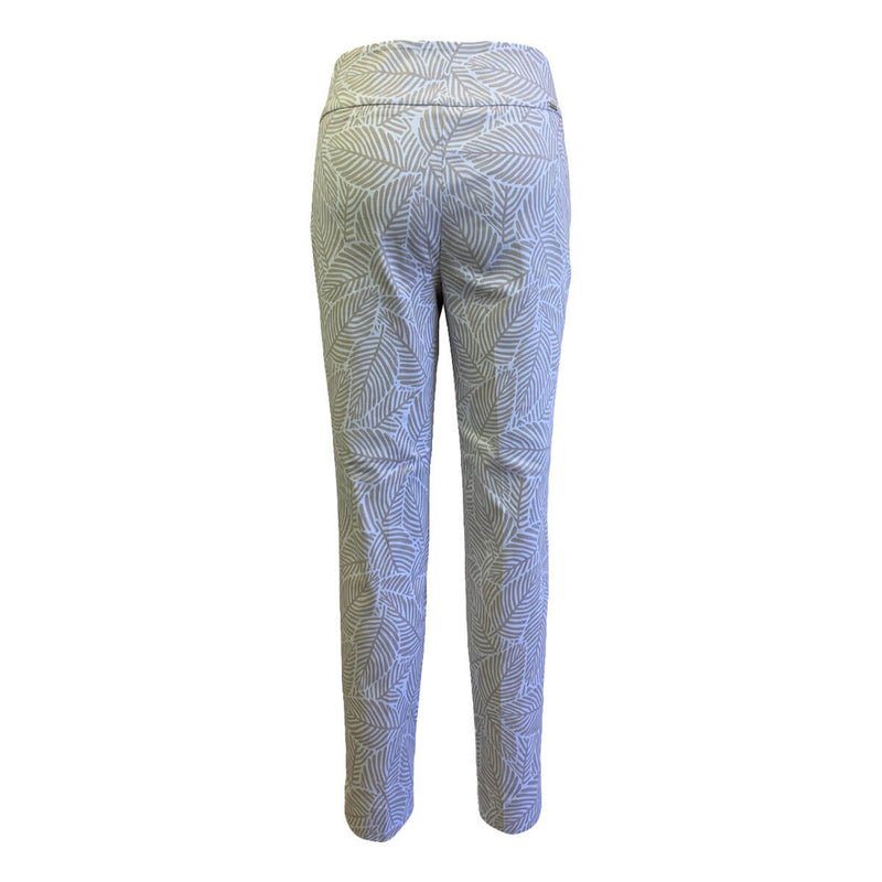 UP! Paint Petal-Slit Techno Ankle Pant - Paint
